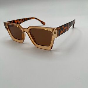 & Other Stories Tan and Orange Sunglasses